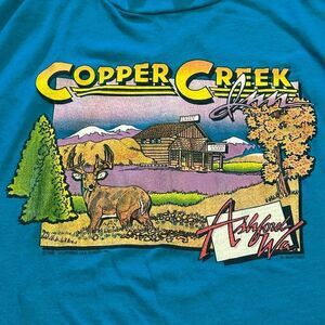 Vintage Copper Creek Short Sleeve T-Shirt 1980s | Men Size Large